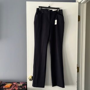 Express Publicist Barely Boot Midrise Pants - Navy - Size 10 Long - NWT